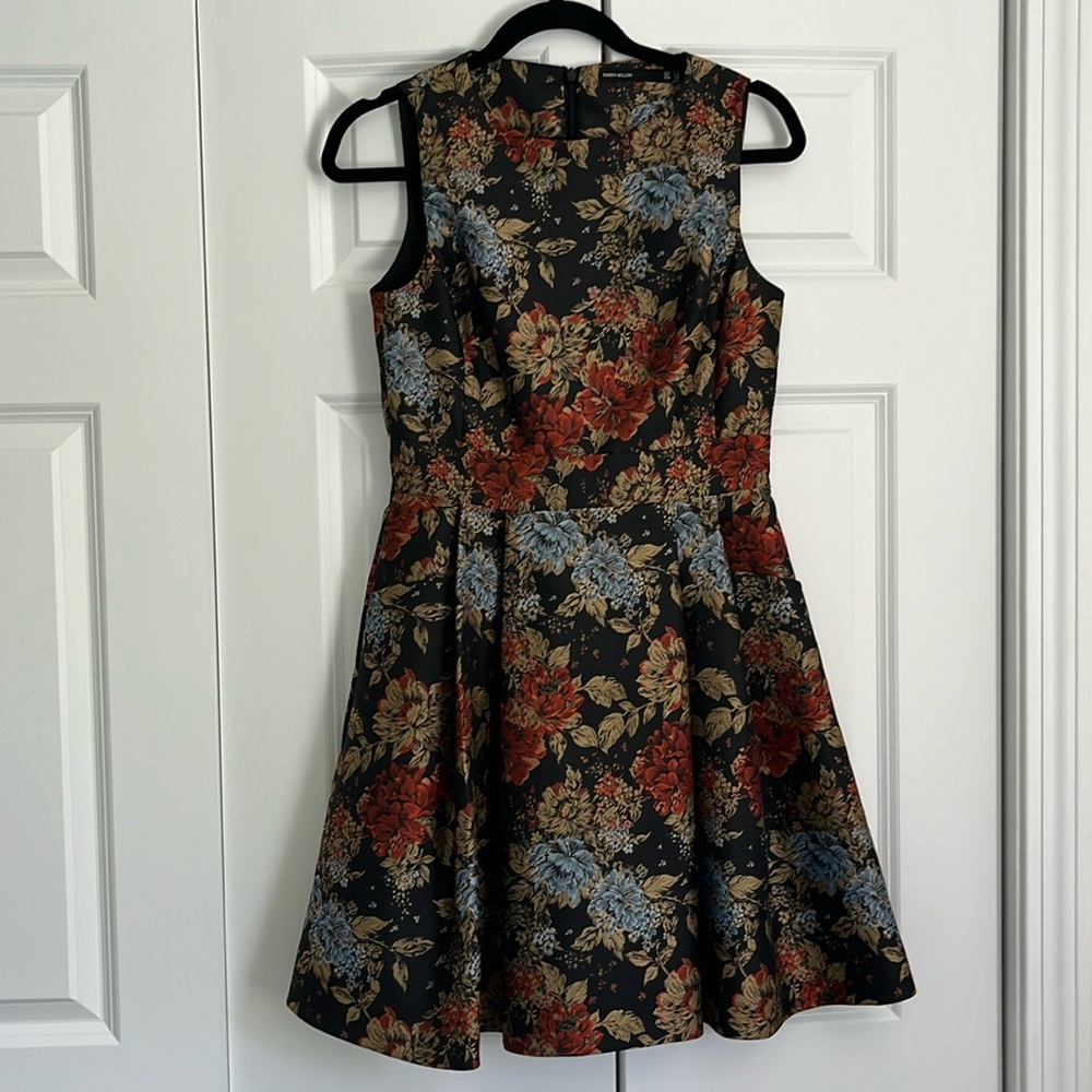 Karen Millen Jacquard Cocktail Dress